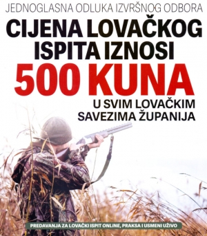 Osijek: Započela obuka lovnih pripravnika