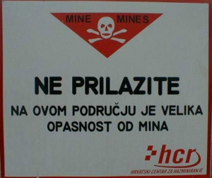 Osijek:  Predavanje o minskoj opasnosti